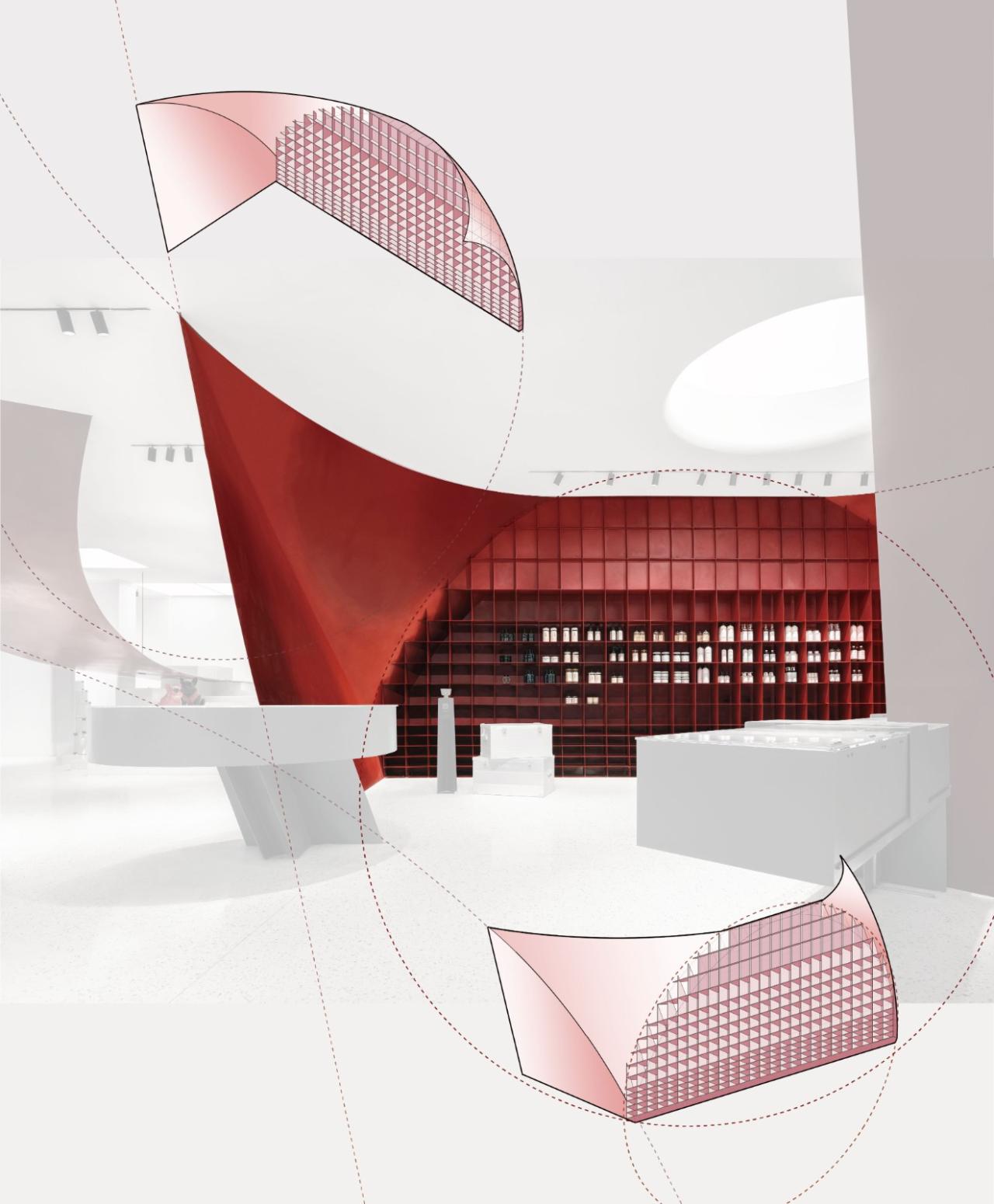 BIM建筑|AIRMIX生活方式概念店 / SpActrum谱观