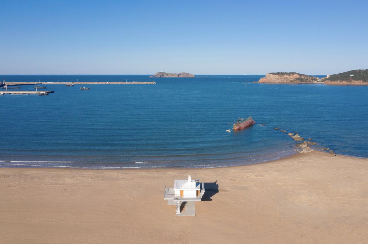 BIM建筑|海边浮亭 / 迹·建筑事务所（TAO）