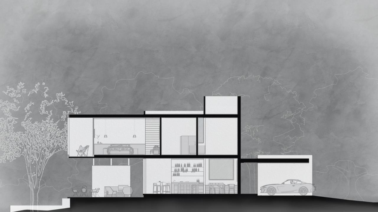 BIM建筑|Zazil 住宅 / Di Frenna Arquitectos