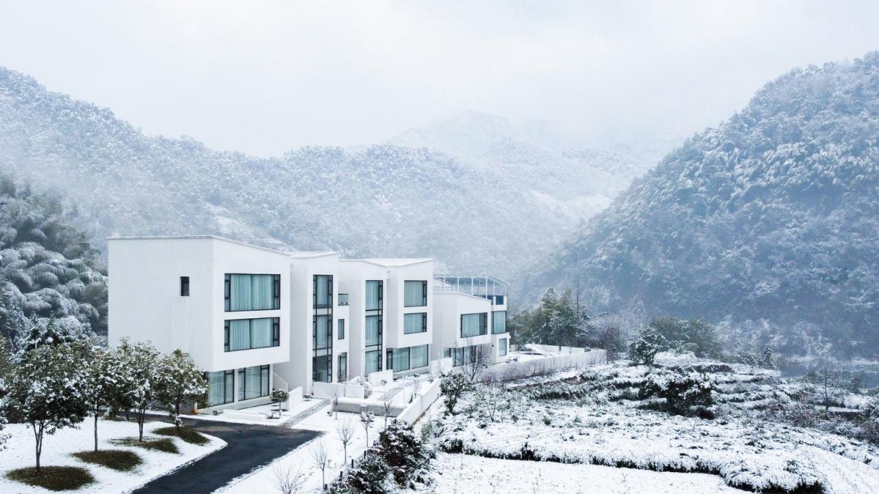 BIM建筑|岐院：山川 · 素屋 · 窗，千岛湖 / 平介设计