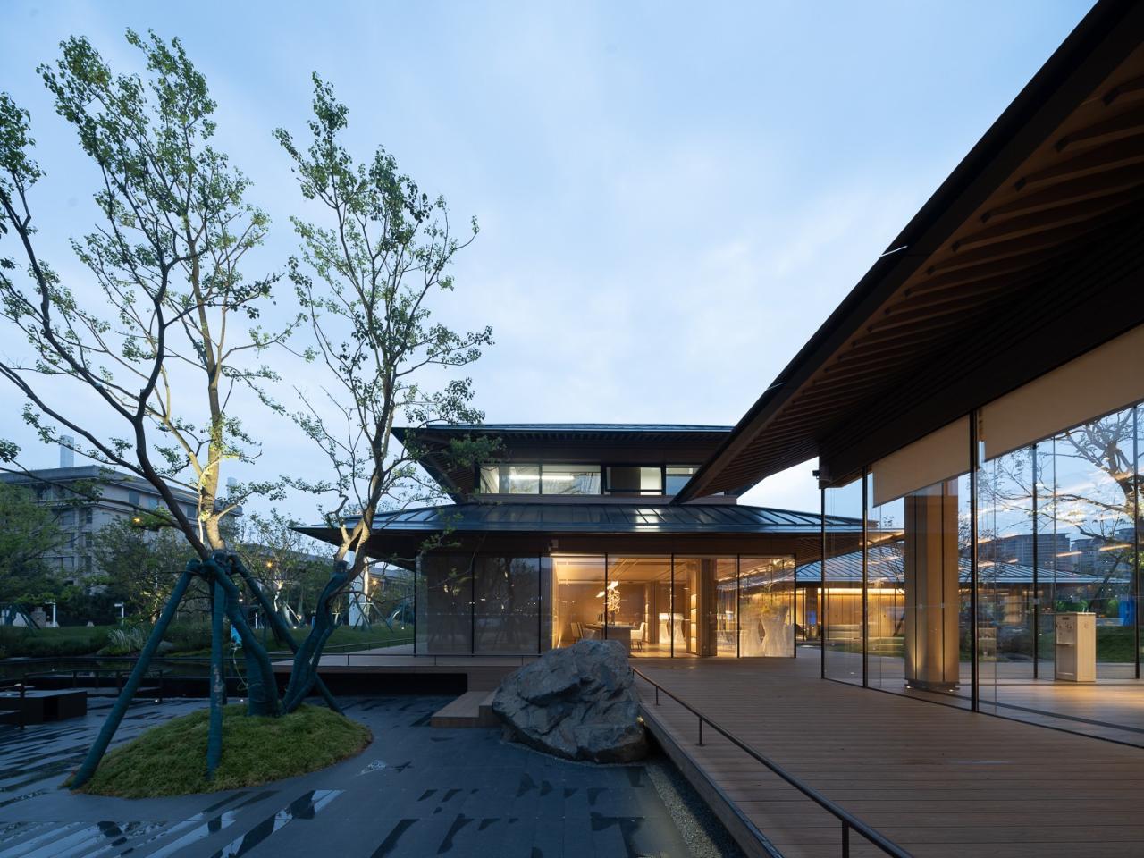 BIM建筑|昆明草海文星楼公园项目 / XAA建筑事务所詹涛工作室