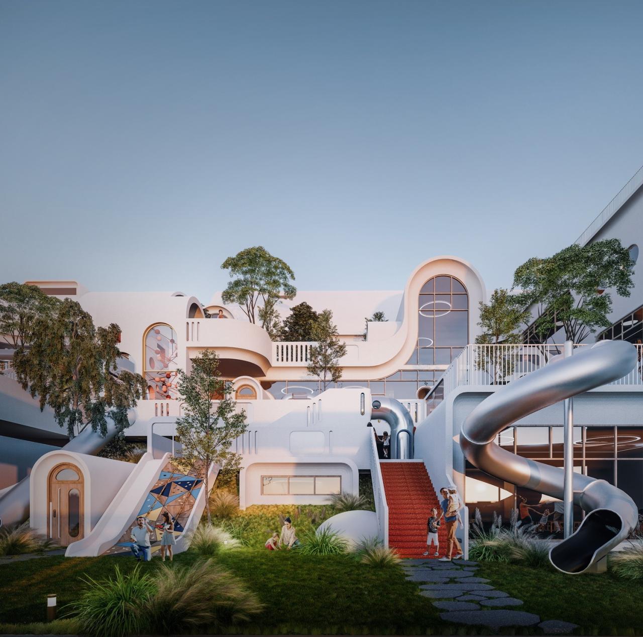 BIM建筑|未来者校园：西部（重庆）科学城未来校园国际竞赛 / 王俊宝DIKA