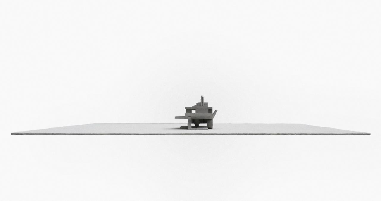 BIM建筑|海边浮亭 / 迹·建筑事务所（TAO）