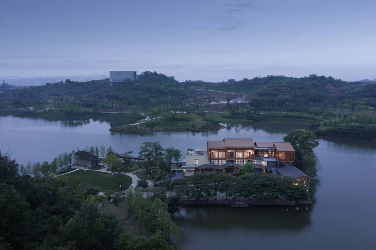 BIM建筑|明月湖沙金小学改造 / 重庆悦集建筑设计事务所