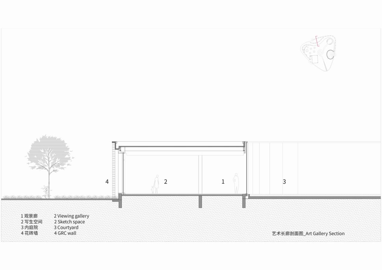 BIM建筑|独白美术馆 / Wutopia Lab