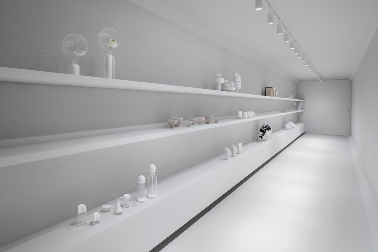 BIM建筑|日本长野极简酒店 Culvert，预制混凝土隧道 / nendo