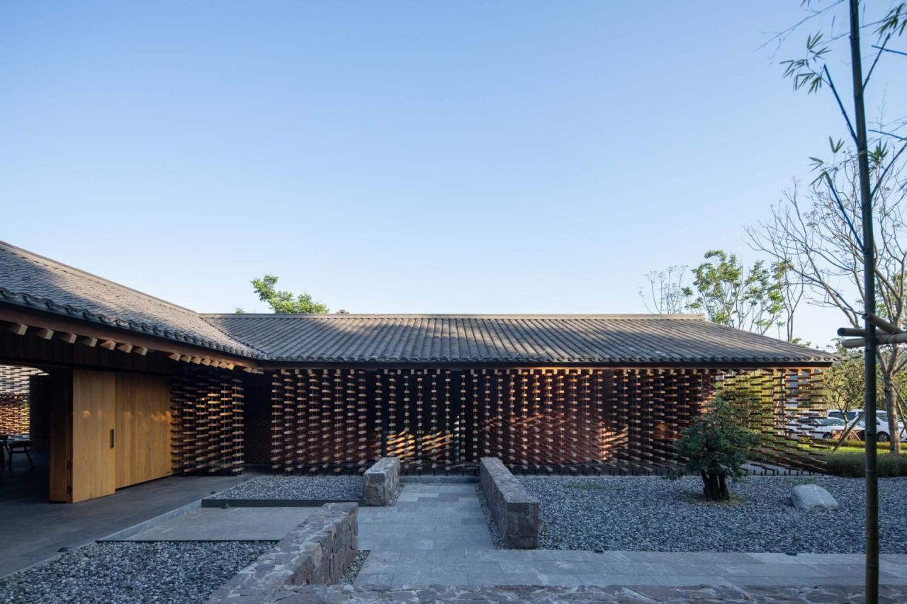 BIM建筑|山水柴院 / 米思建筑