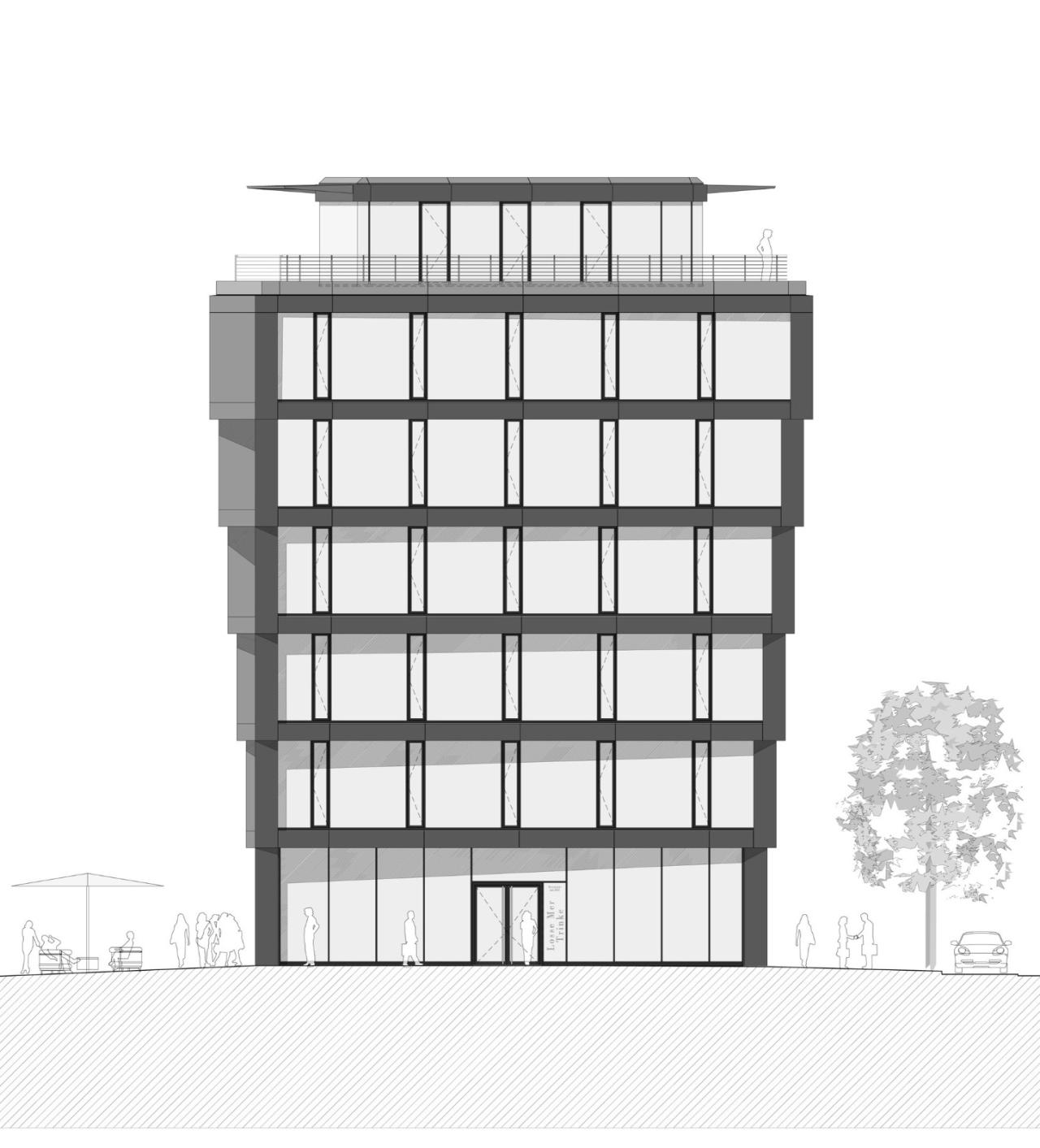 BIM建筑|墨卡托一号办公大楼 / Hadi Teherani Architects