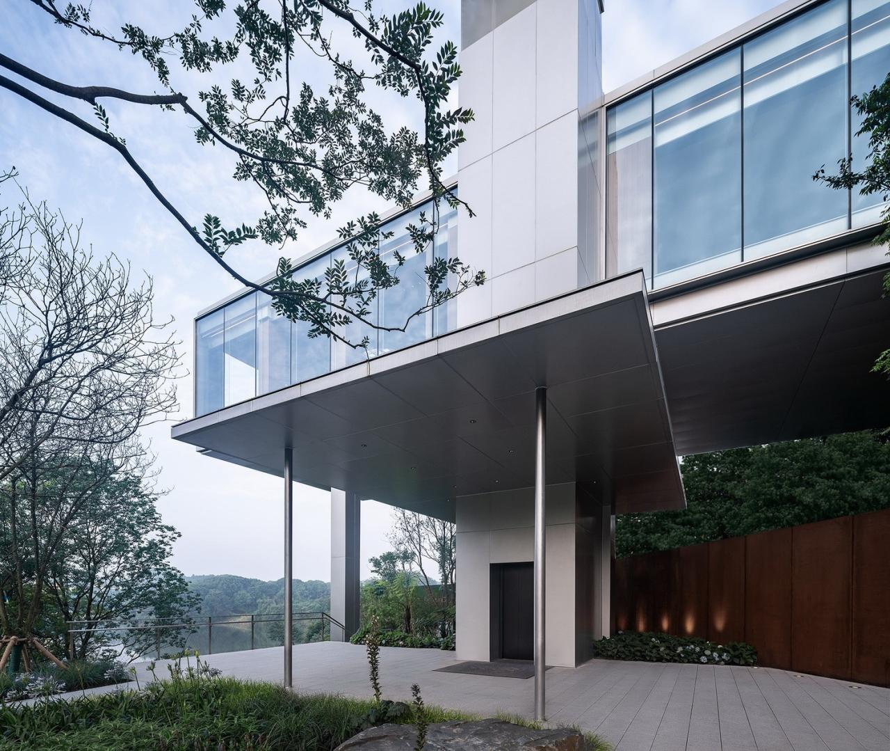 BIM建筑|金地·湖山樾社区中心 / PTA上海柏涛