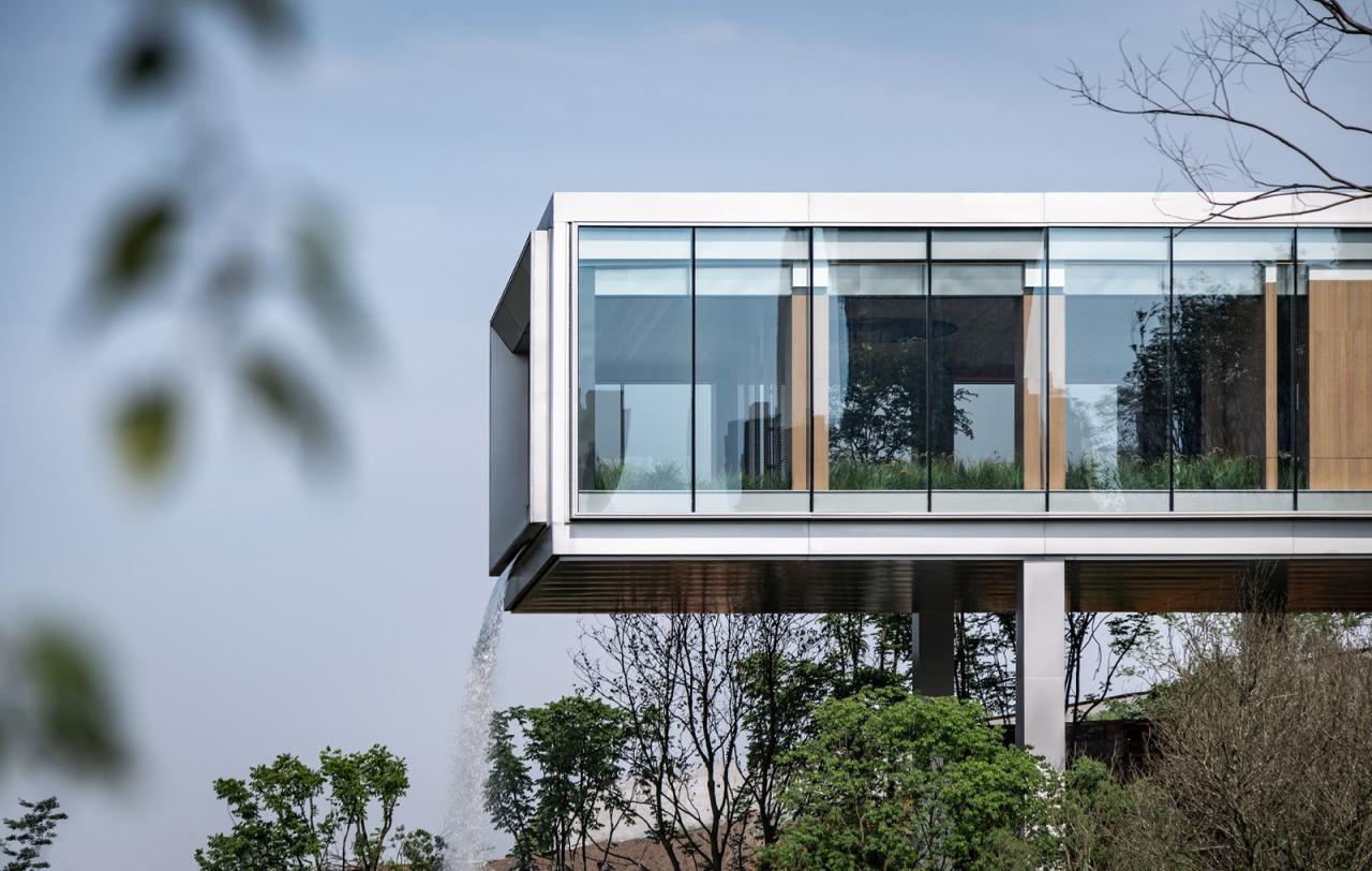 BIM建筑|金地·湖山樾社区中心 / PTA上海柏涛