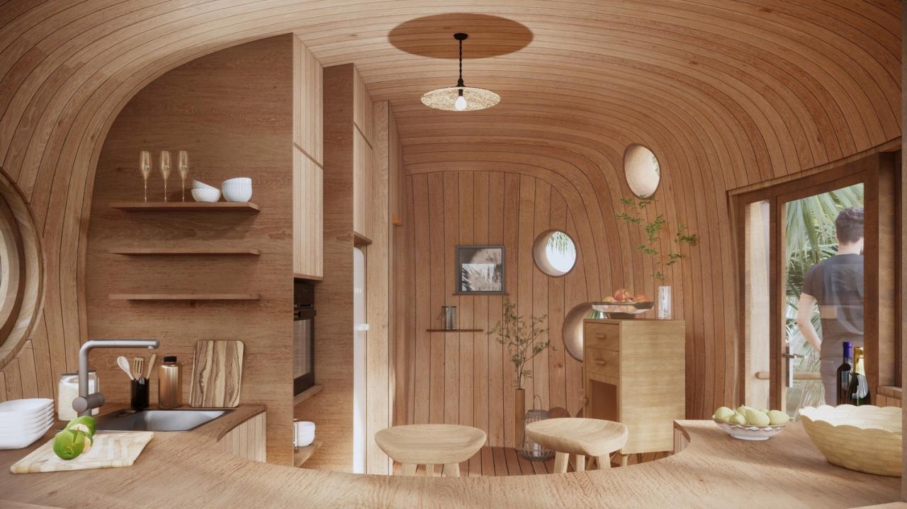 BIM建筑|丛林树屋：在加勒比海边做一场满是棕榈叶的梦 / 繁星建筑工作室