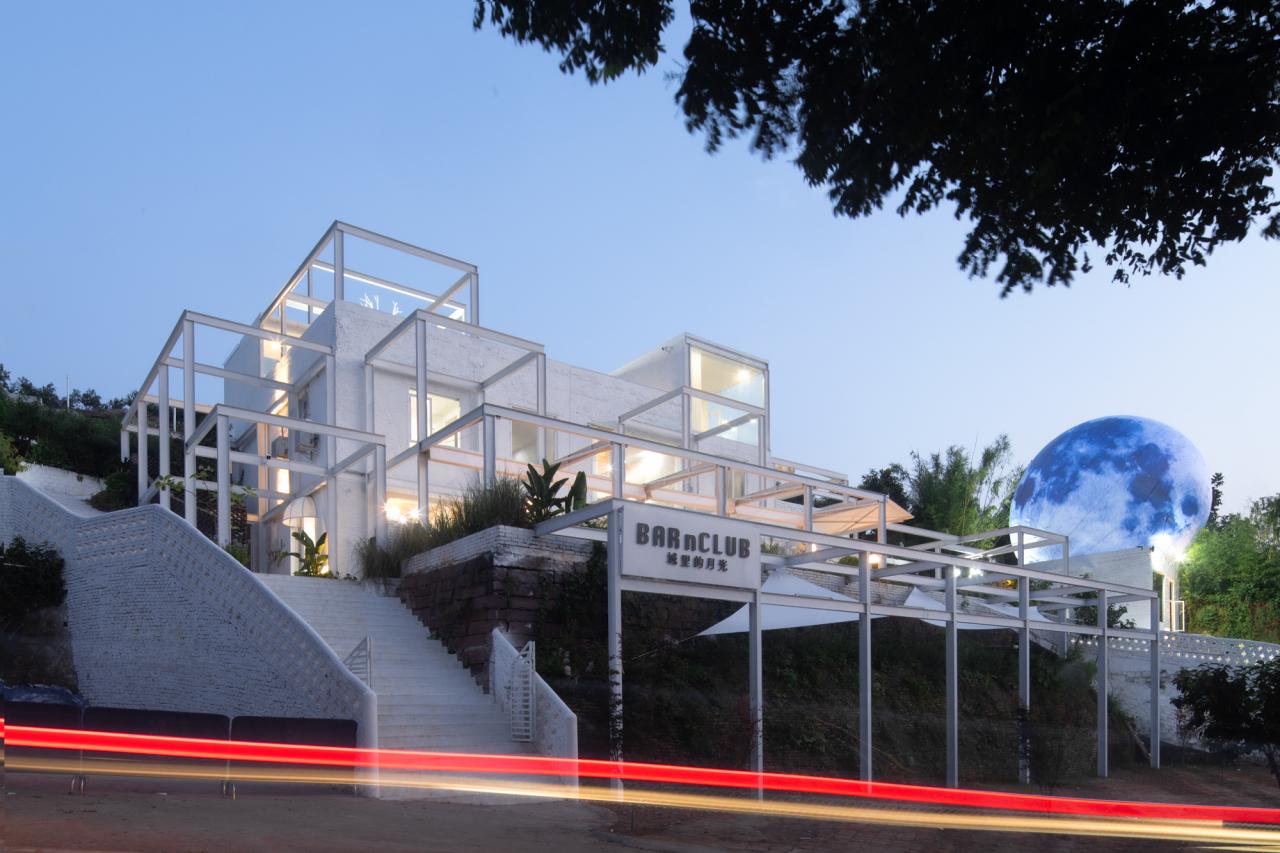 BIM建筑|城里的月光CLUB，成都 / 岩川建筑