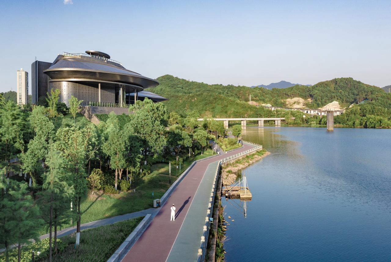 BIM建筑|建德市文化综合体：对话山水的市民空间 / goa作品