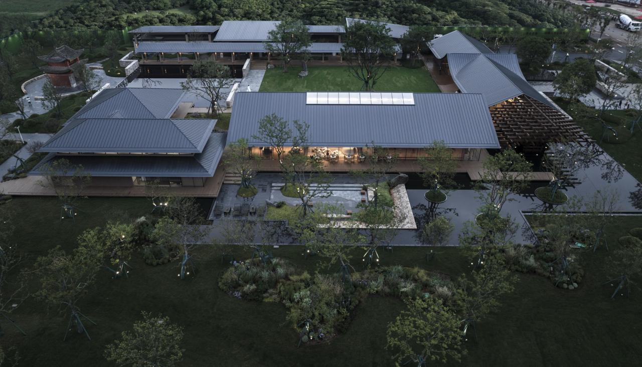 BIM建筑|昆明草海文星楼公园项目 / XAA建筑事务所詹涛工作室