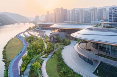 BIM建筑|建德市文化综合体：对话山水的市民空间 / goa作品-BIM建筑网