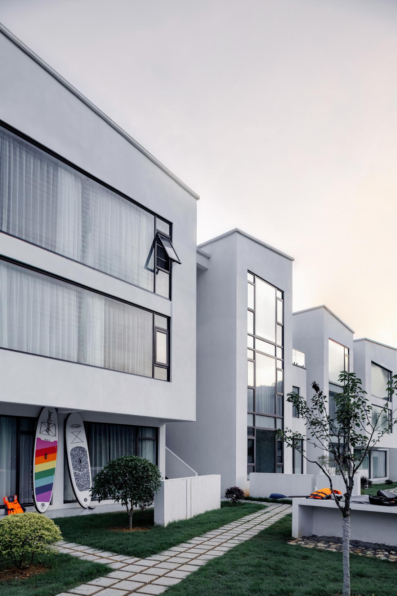 BIM建筑|岐院：山川 · 素屋 · 窗，千岛湖 / 平介设计