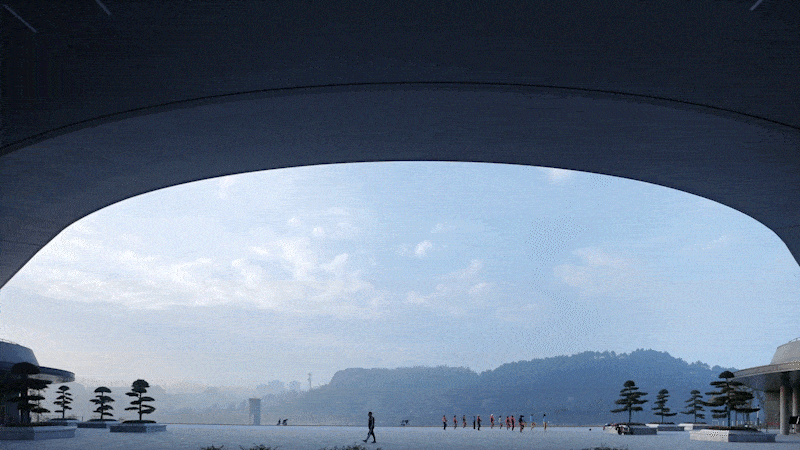 BIM建筑|建德市文化综合体：对话山水的市民空间 / goa作品