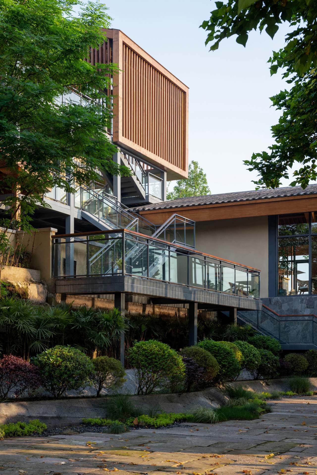 BIM建筑|明月湖沙金小学改造 / 重庆悦集建筑设计事务所