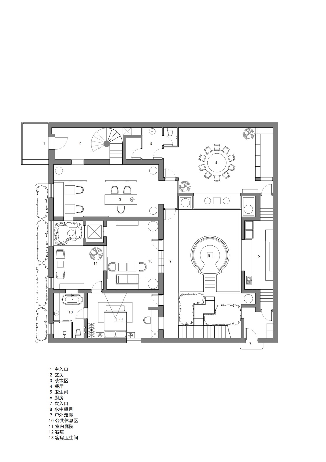 BIM建筑|传统当代化系列：观自在 · 城乡自宅 / TANZO天作王大泉