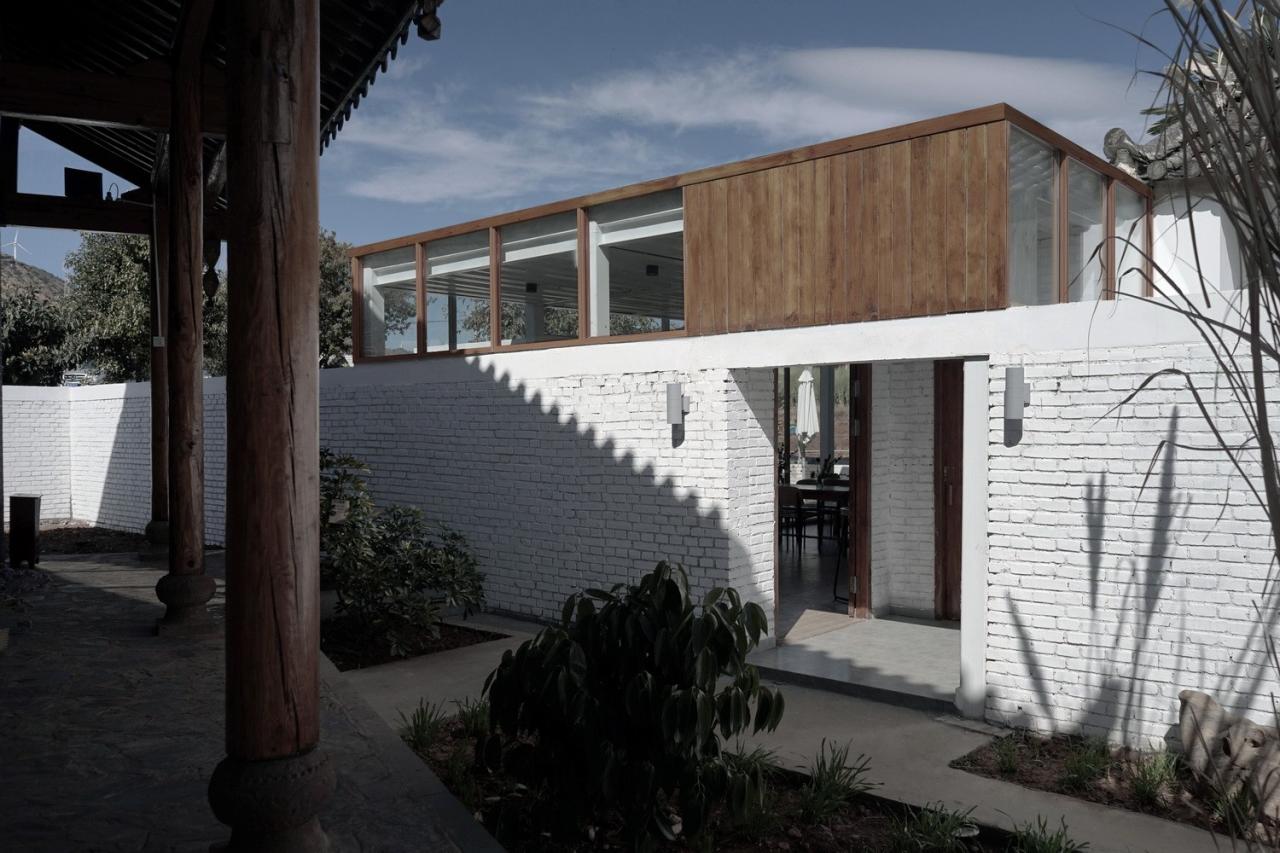 BIM建筑|建造：立足于现实-村里的隐山岚 / 合造社