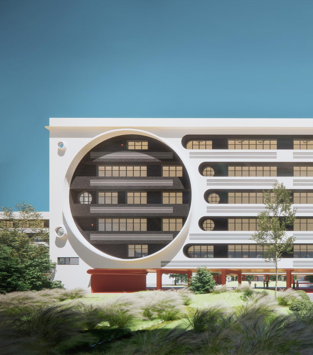 BIM建筑|未来者校园：西部（重庆）科学城未来校园国际竞赛 / 王俊宝DIKA