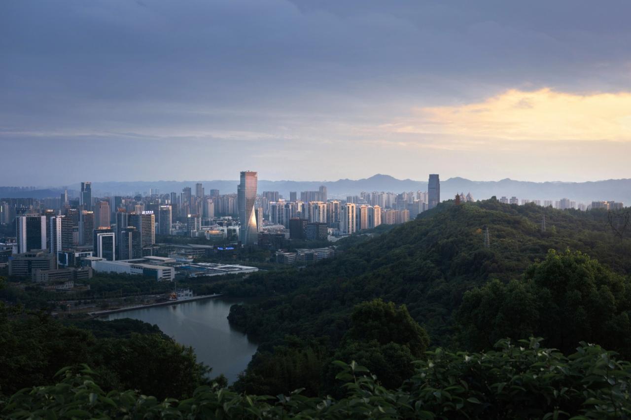 BIM建筑|重庆高科太阳座 / Aedas