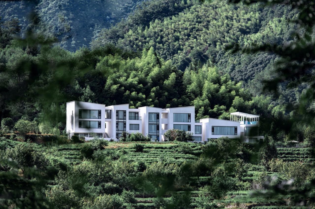 BIM建筑|岐院：山川 · 素屋 · 窗，千岛湖 / 平介设计