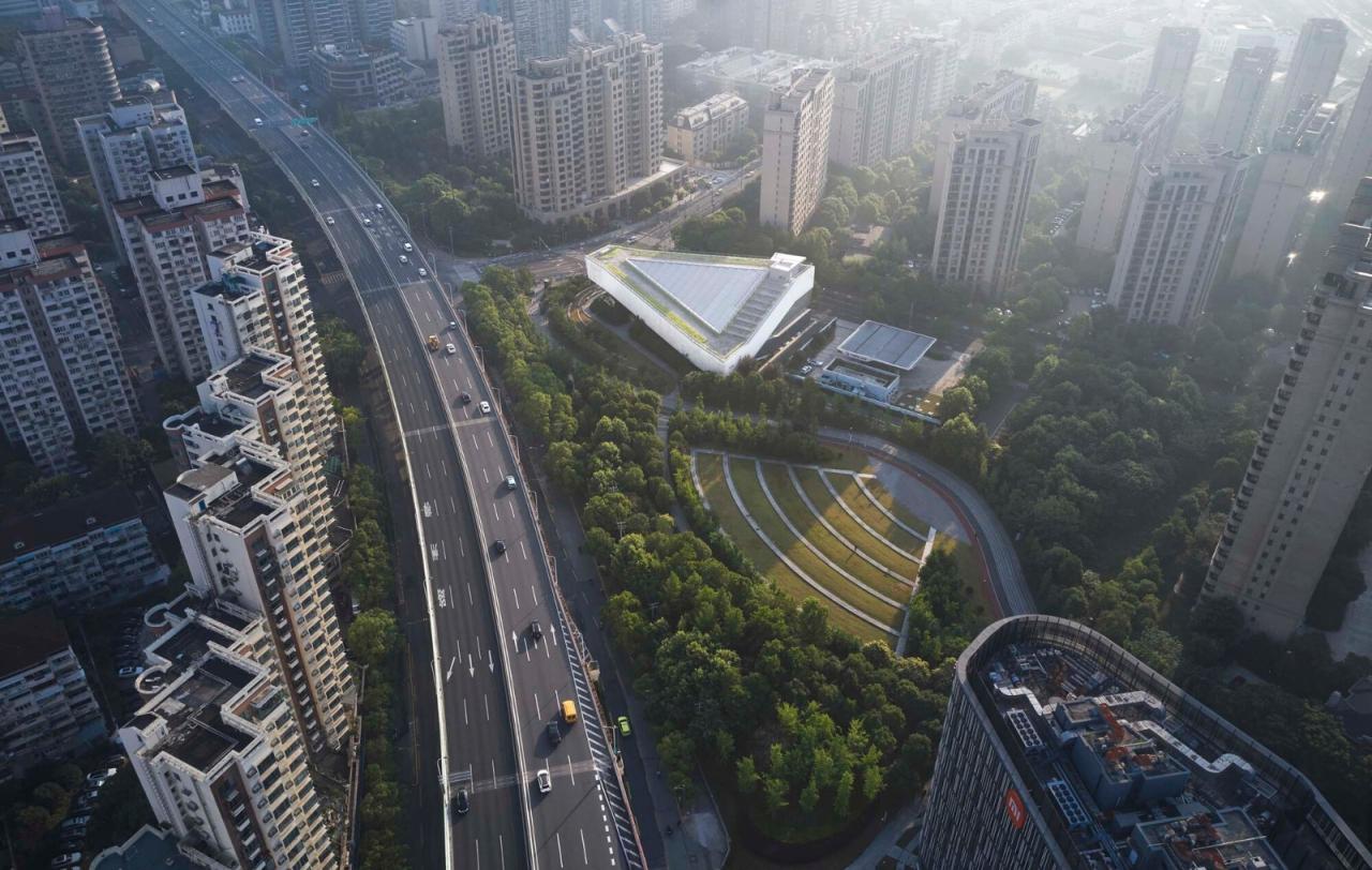 BIM建筑|绿谷艺术中心 / 山水秀建筑事务所