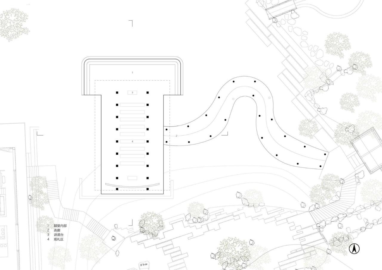 BIM建筑|囍堂 / say architects