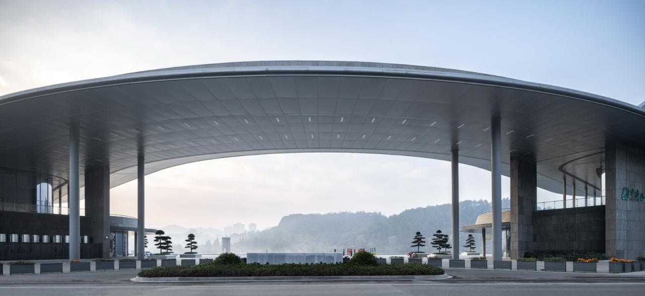 BIM建筑|建德市文化综合体：对话山水的市民空间 / goa作品