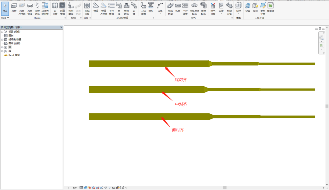 BIM技巧|Revit暖通风管怎么画？Revit暖通风管的绘制过程