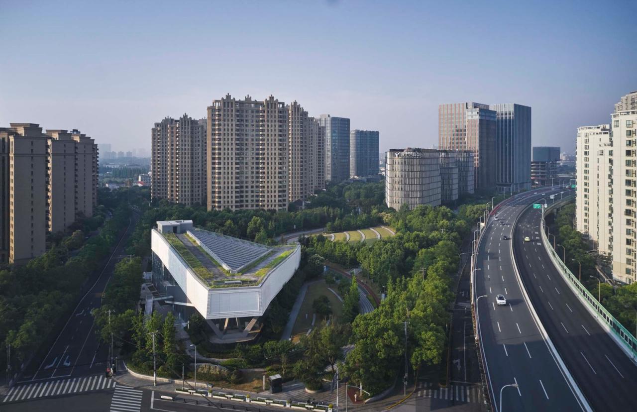 BIM建筑|绿谷艺术中心 / 山水秀建筑事务所