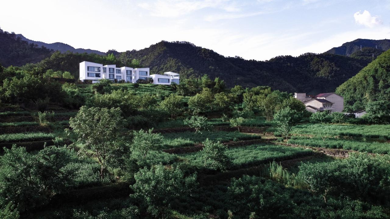 BIM建筑|岐院：山川 · 素屋 · 窗，千岛湖 / 平介设计