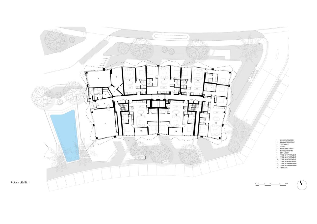 BIM建筑|The Lanes 公寓 / Contreras Earl Architecture