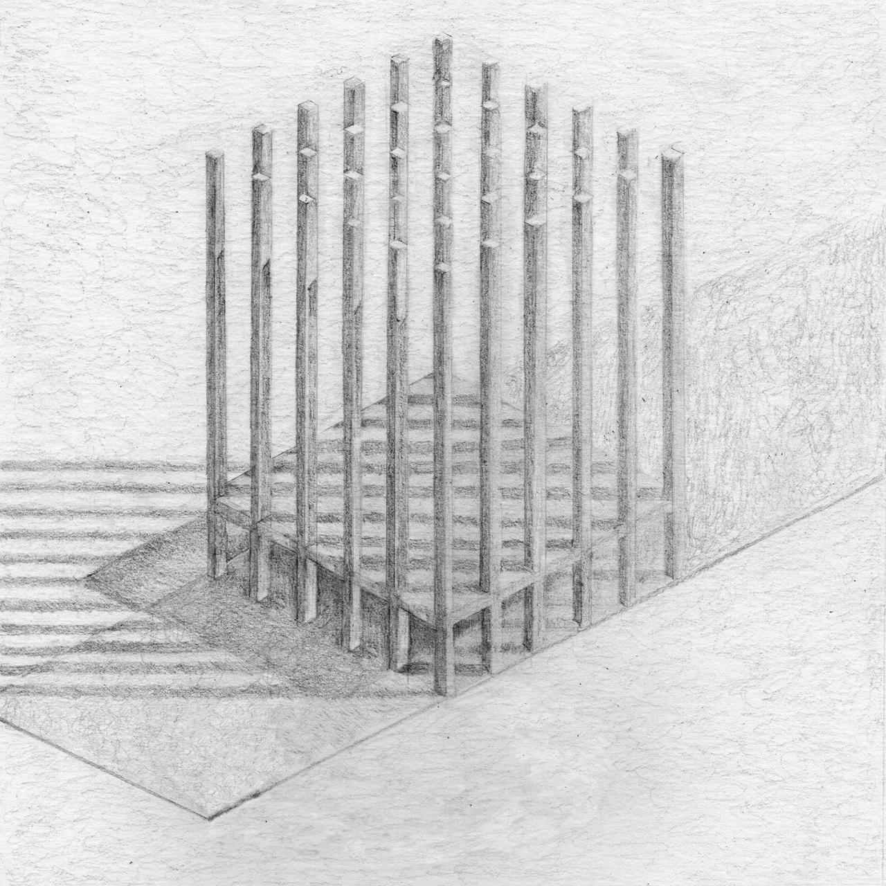 BIM建筑|只有结构，未命名的作品 / Pezo von Ellrichshausen