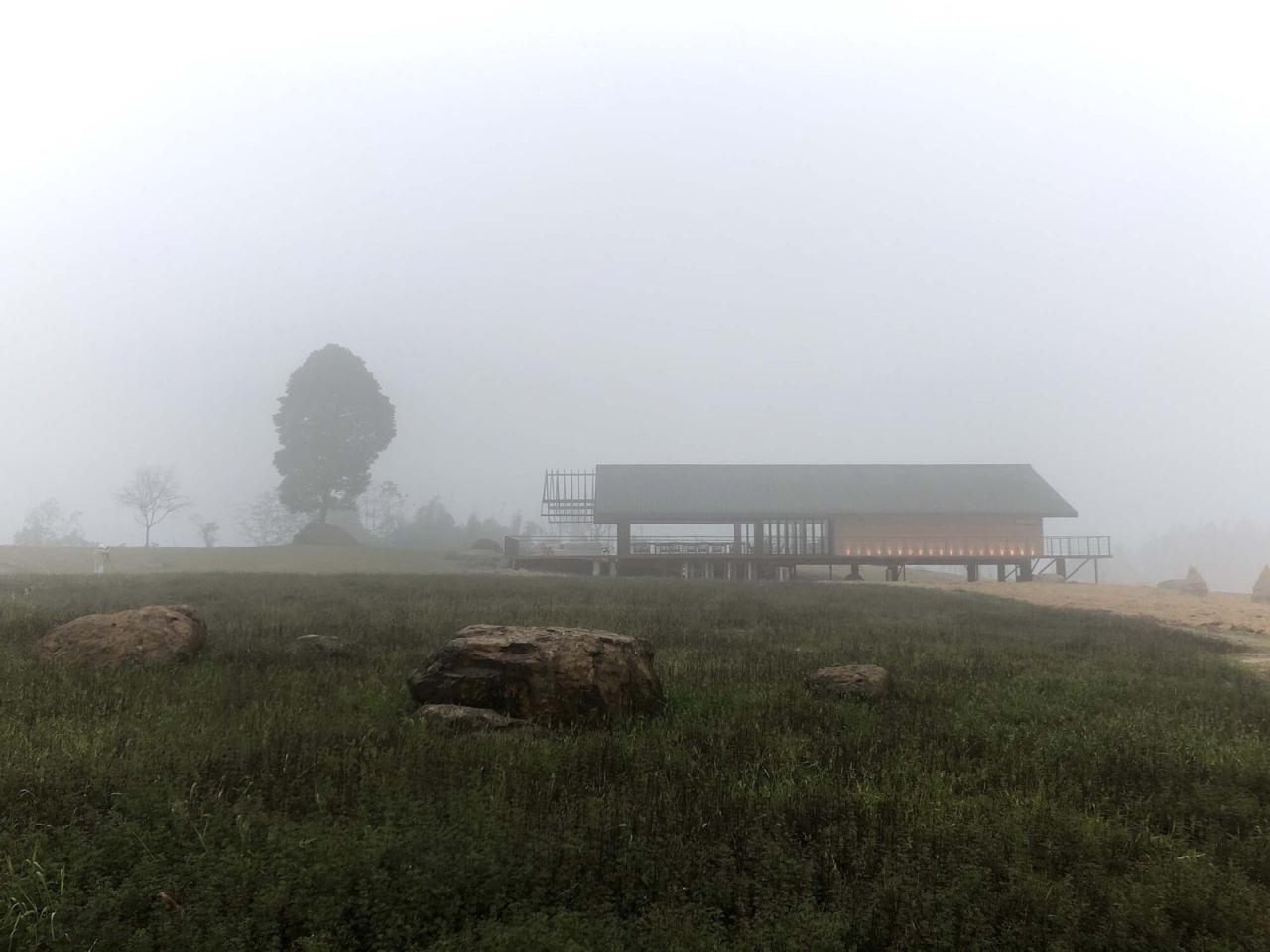 BIM建筑|峨眉山高桥小镇 / 超级平常空间设计