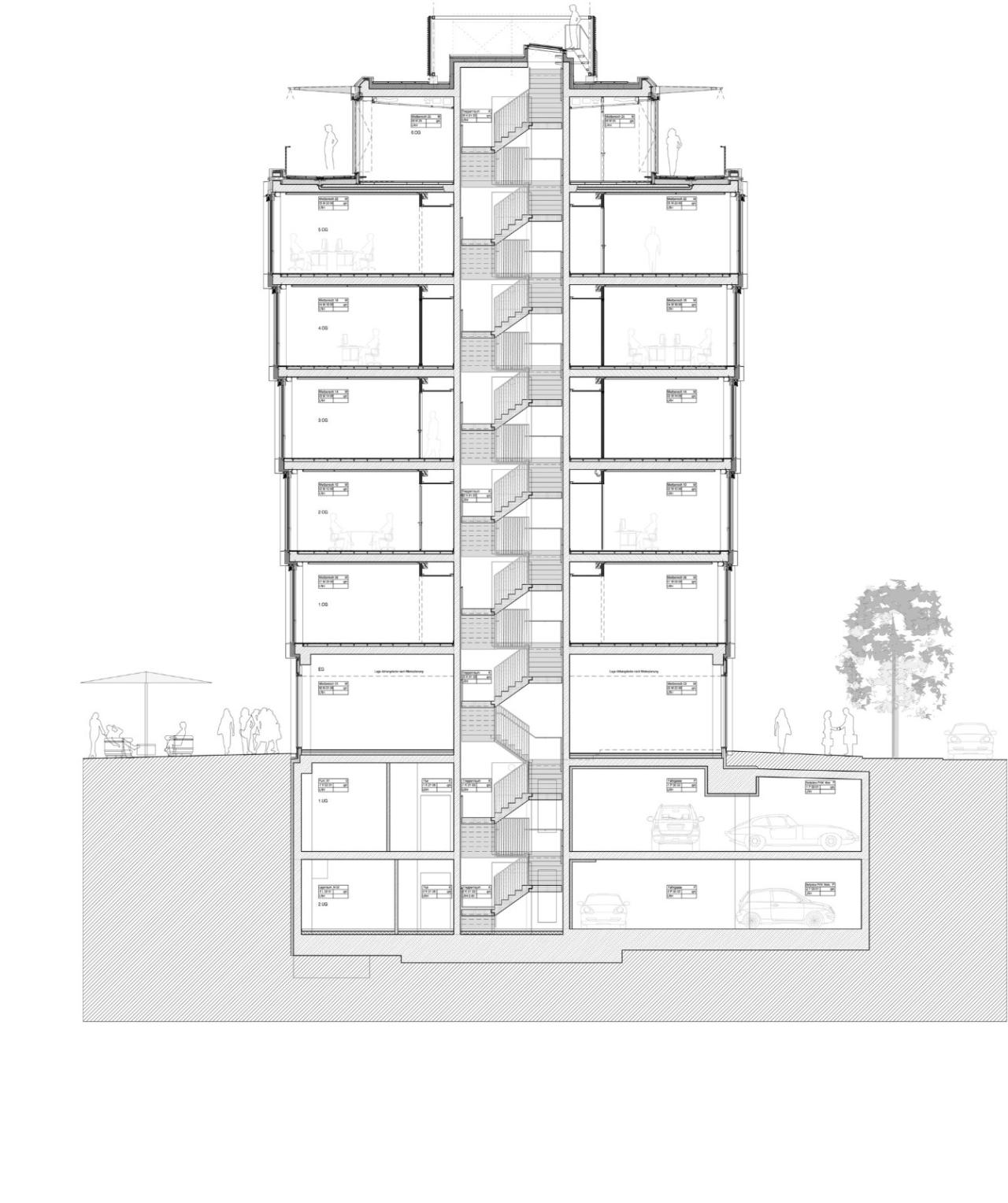 BIM建筑|墨卡托一号办公大楼 / Hadi Teherani Architects