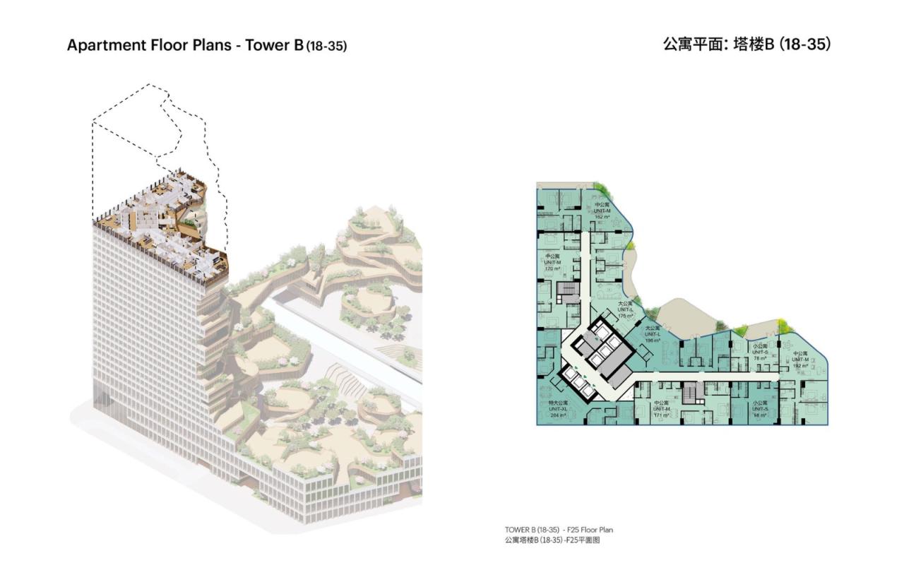 BIM建筑|高空峡谷：南京绿洲大厦 / MVRDV 中标