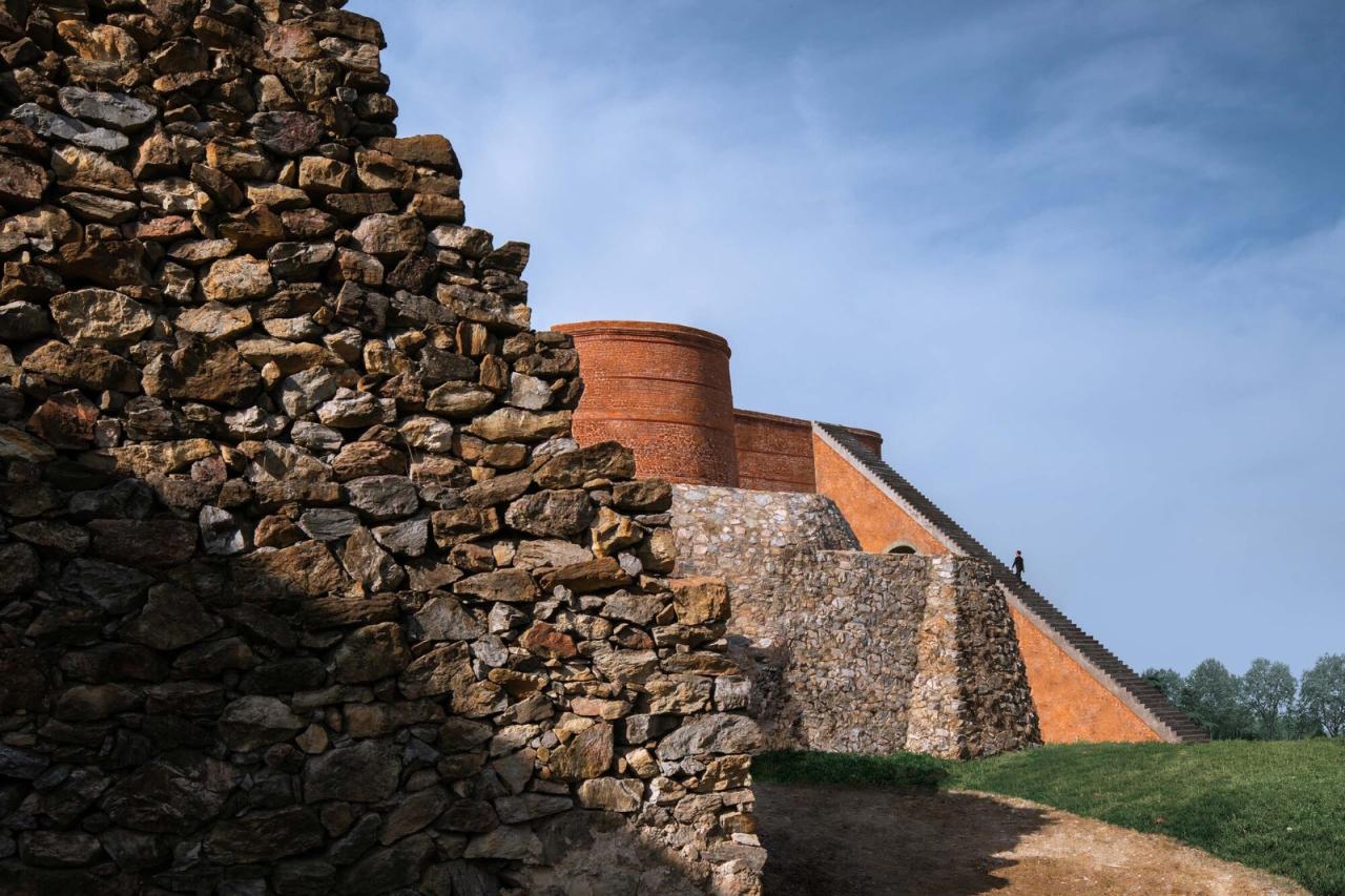 BIM建筑|濮公山地质（石灰矿）博物馆 / 华中科技大学建筑与城市规划学院李保峰教授工作室