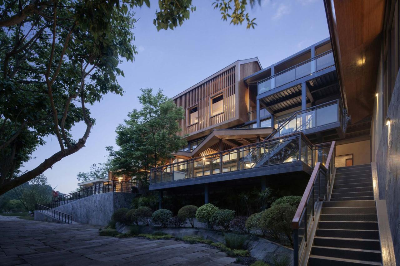 BIM建筑|明月湖沙金小学改造 / 重庆悦集建筑设计事务所