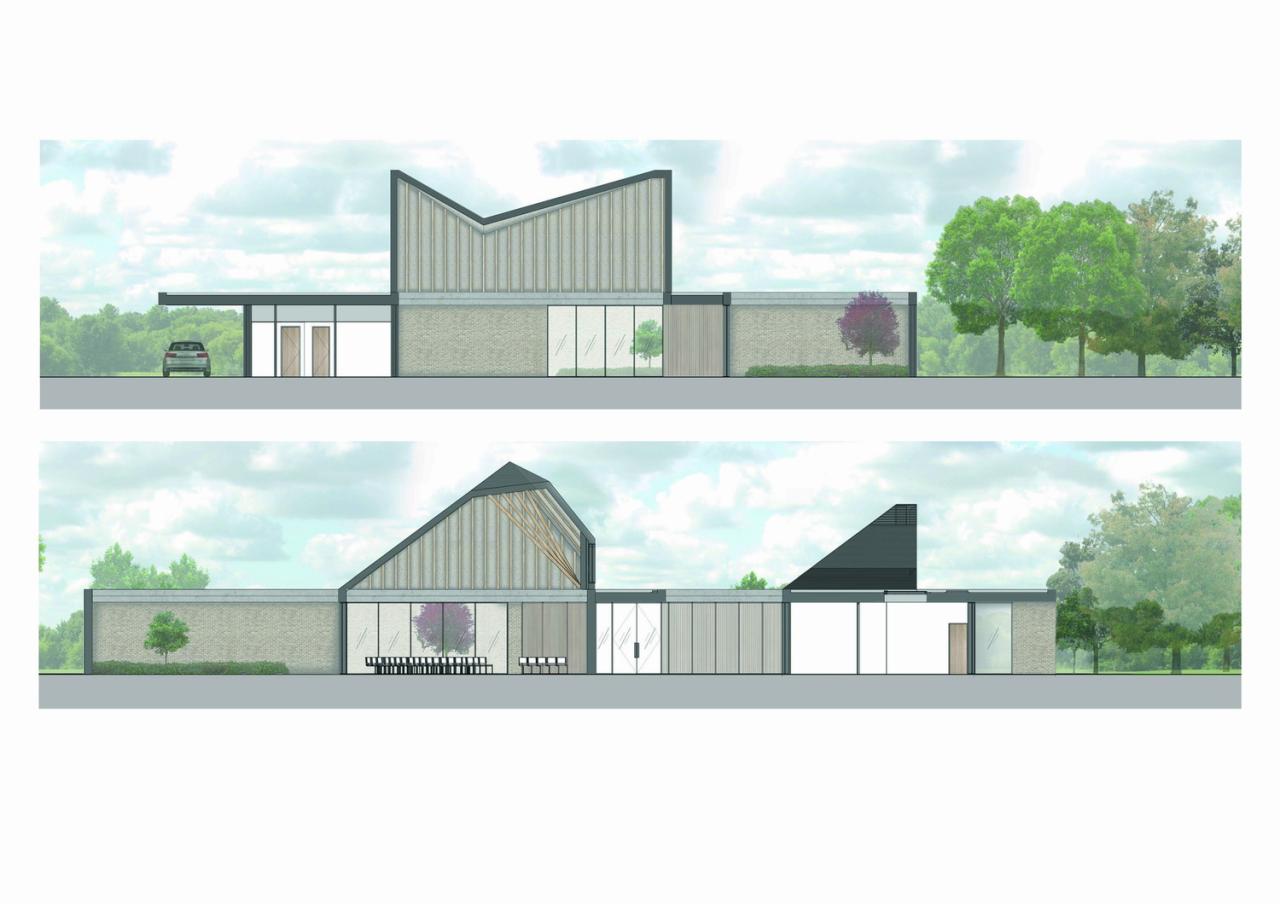 BIM建筑|吉尔福德火葬馆 / Haverstock