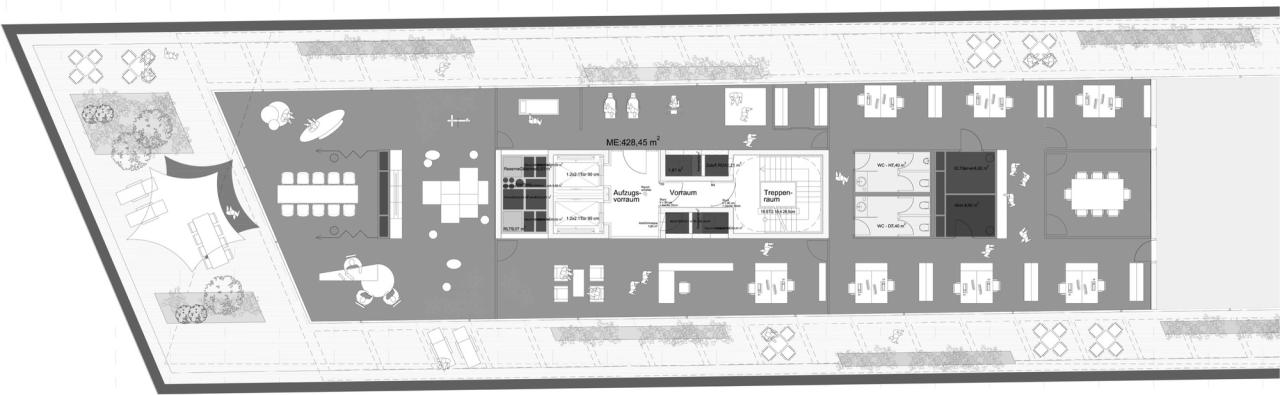 BIM建筑|墨卡托一号办公大楼 / Hadi Teherani Architects