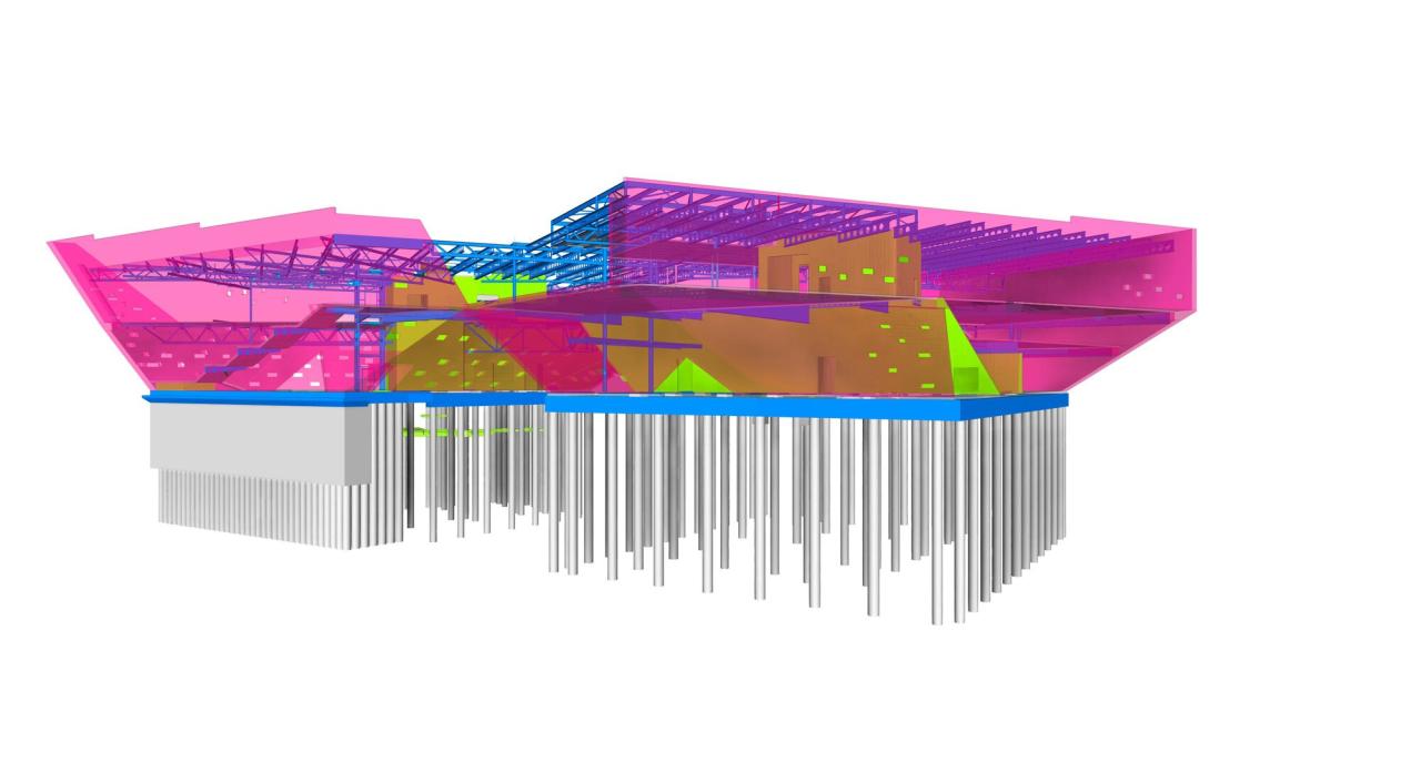 BIM建筑|英国邓迪 V&A 博物馆 / 隈研吾建筑都市设计事务所