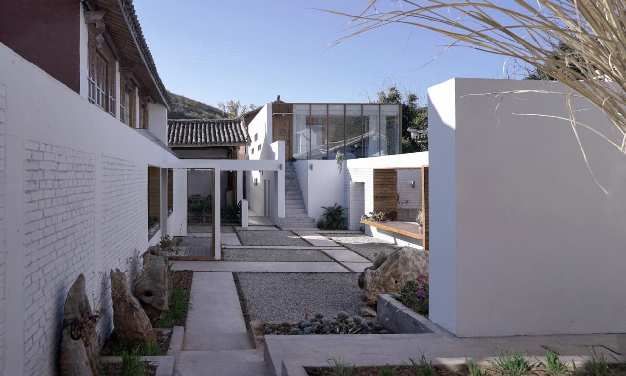 BIM建筑|建造：立足于现实-村里的隐山岚 / 合造社