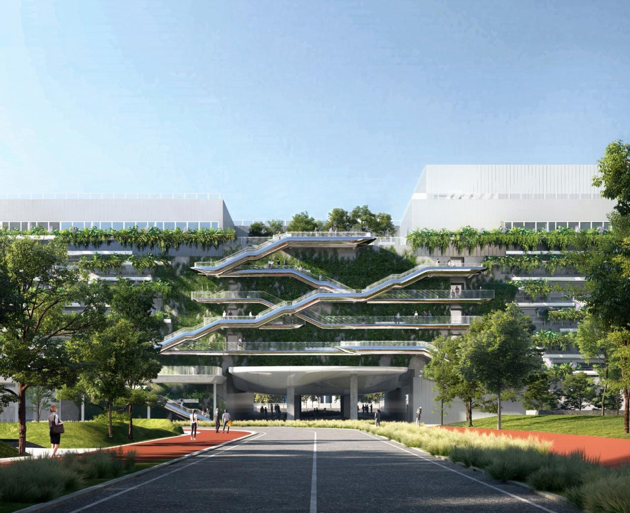 BIM建筑|米兰“MoLo”移动与物流中心 / 马岩松MAD第四个欧洲动工项目