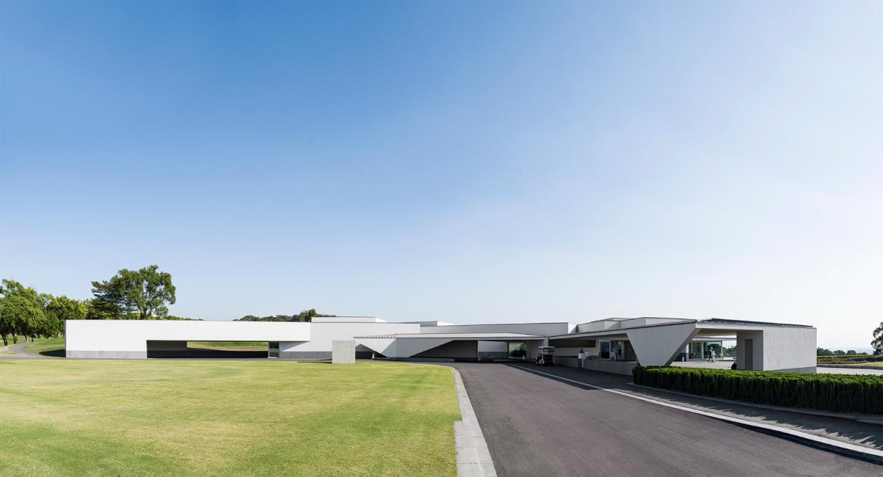 BIM建筑|台丰高尔夫俱乐部嘉卿会馆 / Álvaro Siza Vieira + Carlos Castanheira