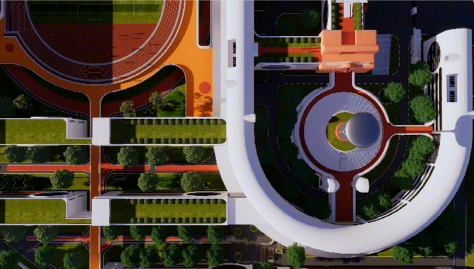 BIM建筑|未来者校园：西部（重庆）科学城未来校园国际竞赛 / 王俊宝DIKA