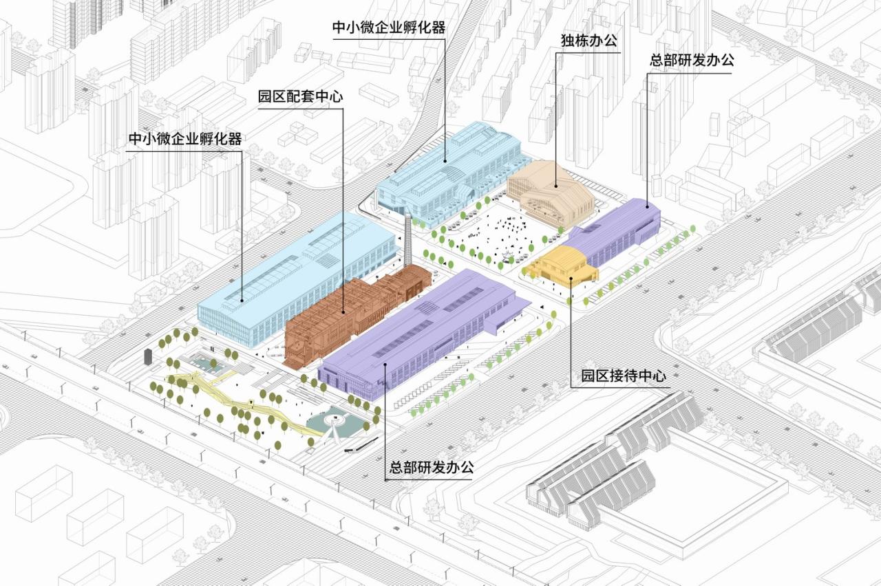 BIM建筑|工业遗存的保护与活用：宝地合肥钢铁五厂改造项目 / UA尤安设计