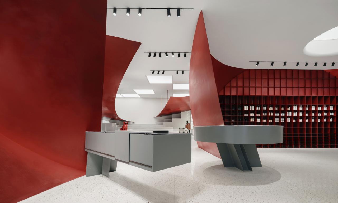 BIM建筑|AIRMIX生活方式概念店 / SpActrum谱观