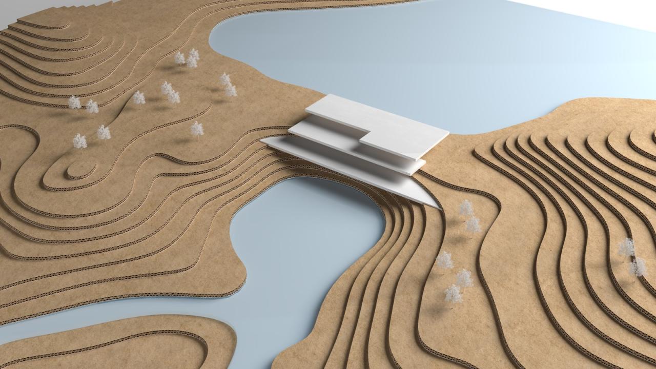 BIM建筑|归来兮桠溪庄园酒店综合接待中心 / 建识（北京）设计咨询有限公司